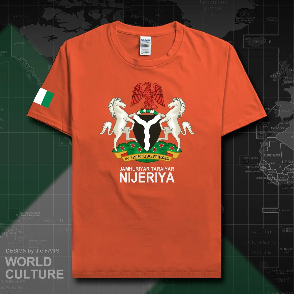 Nigeria Nijeriya men t shirt jerseys nation sporting Nigerian 100% cotton t-shirt fitness Africa clothes country tees new NGA 20