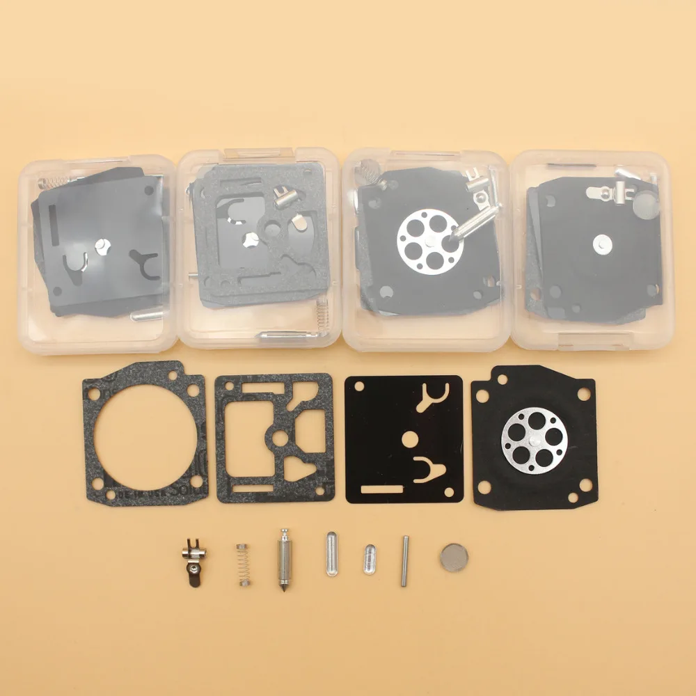 5 Teile/los Vergaser Komplette Wieder Aufzubauen Kit Fit HUSQVARNA 340 345 e 346XP 350 353 EPA Kettensäge ZAMA RB-122