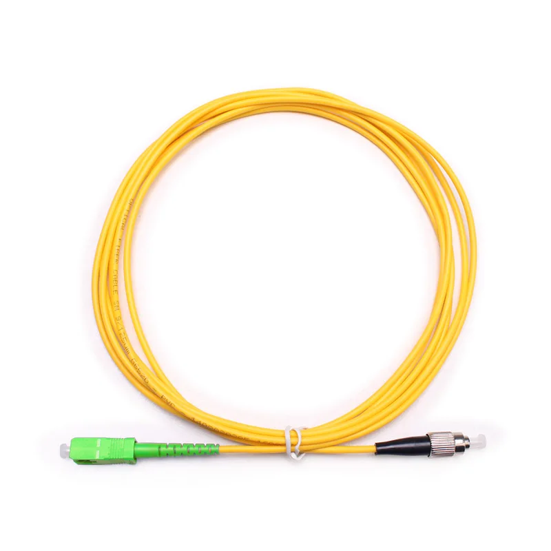 

Fiber Optic Patch Cord Single mode SM Simplex SC/APC to FC/UPC 9/125 ftth catv 3 m Fiber Jumper factory Minor customization