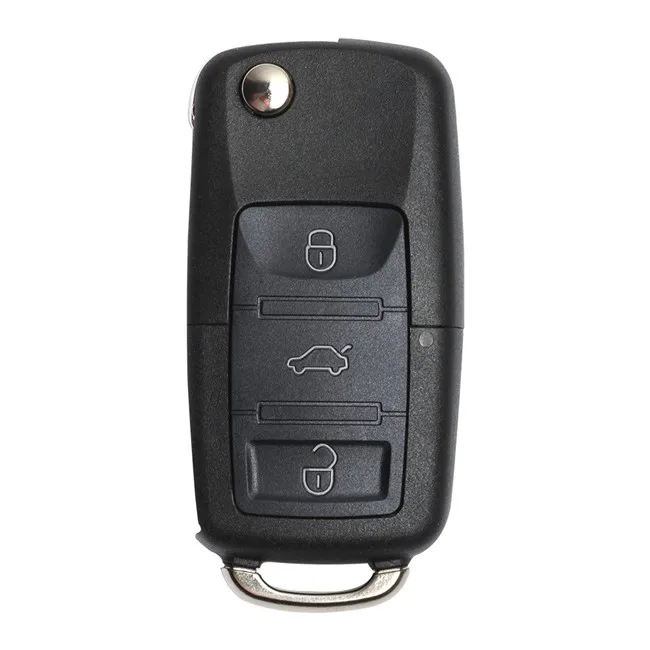 KEYECU Flip Remote Key 3 Taste 434 MHz ID48 Chip 1K 0 959 753 G für VW Caddy Eos Golf Jetta Tiguan für Seat Leon Skoda Octavia II – Detail 2