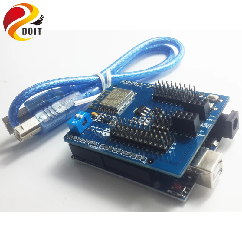 DOIT Development WiFi Kit for Arduino  + ESP8266 Wireless WiFi Shield For CH340G MEGA328P Remote Controller Robot