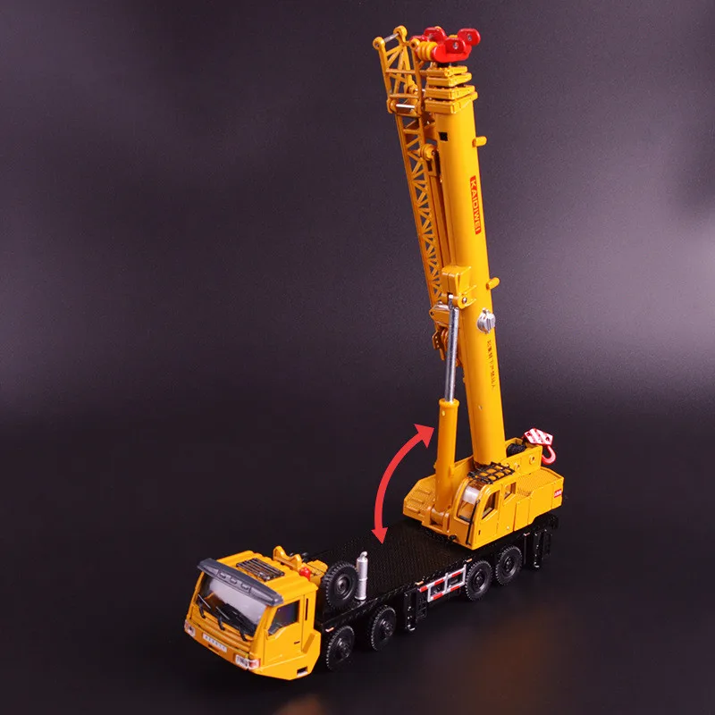 High quality 1:55 crane large crane alloy model,simulated metal engineering truck,exquisite collection and gifts,free shipping