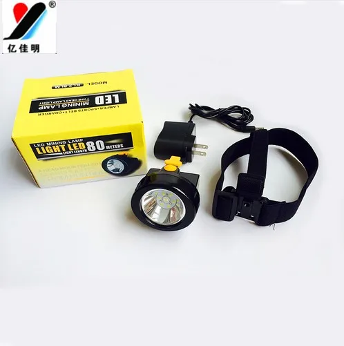 

Linterna Cabeza/Stirnlampe/Headlamp RechargeableHead Led Waterproof 1W Q5 with High/Low Switch Mode YJM-KL2.5LM(B)# Miner Lamp