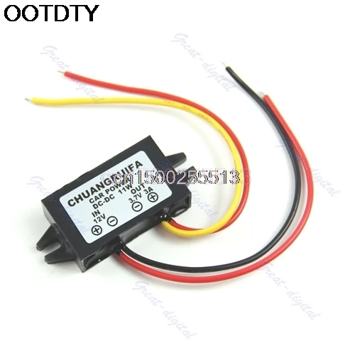 12V To 3.7V 3A 11W DC/DC Converter Step Down Car Power Supply Module New