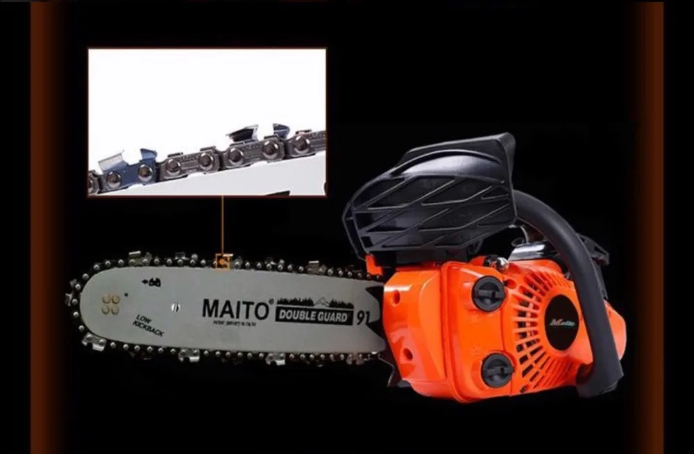 

Mini chainsaw 25cc petrol chainaw 2500 gasoline chainsaw 2 stroke gas saw with 12inch bar