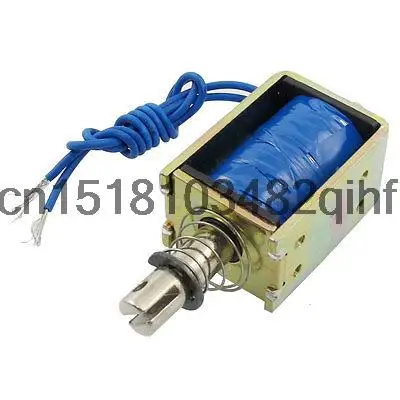 

0.2Kg Holding Force Push Type Solenoid Electromagnet DC 12V 1A