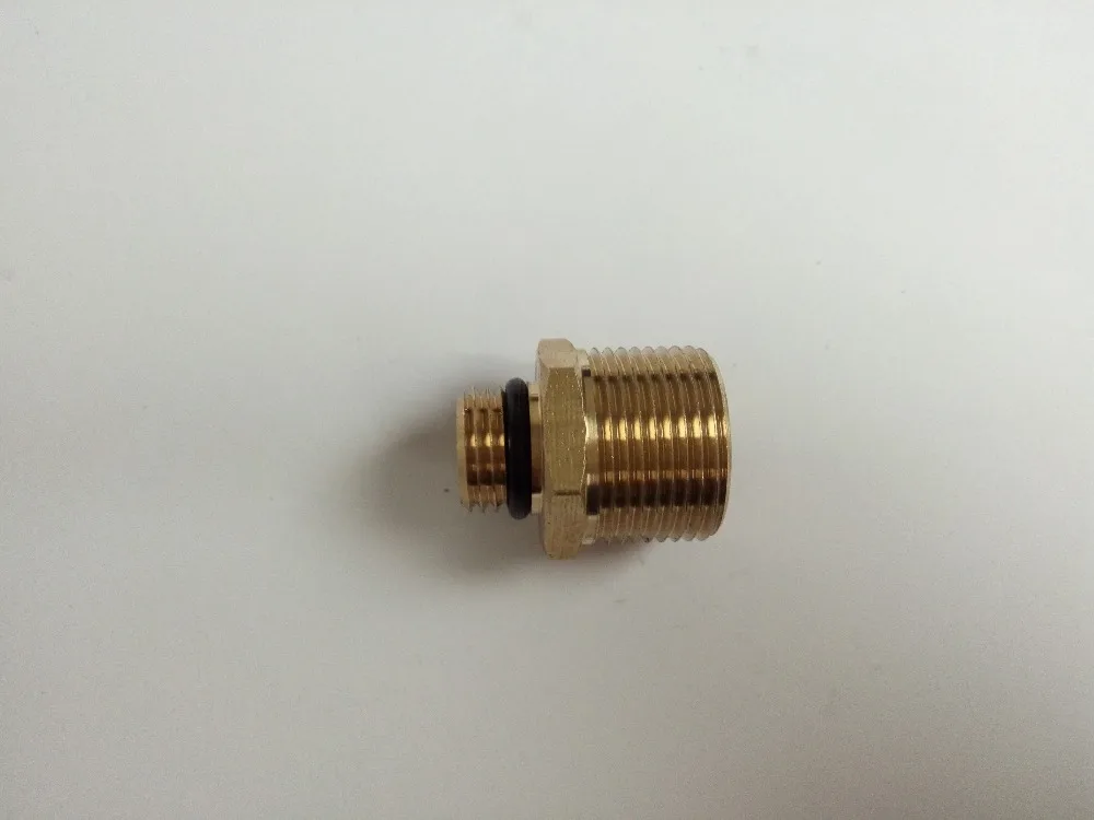 10pcs/lot free shipping 100% copper adaptor M14x1.5 - M22x1.5x14mm washer gun foam washing gun connector