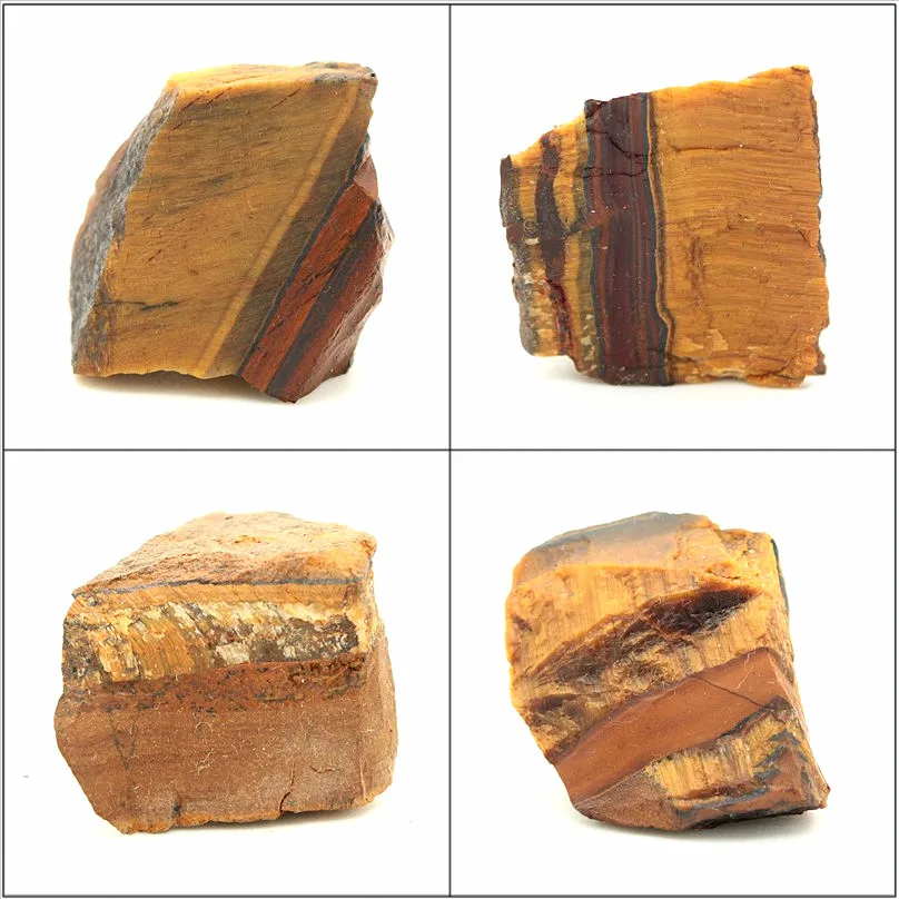 Natural 3-4cm gold Tiger Eye Tiger eye stone wood becomes stone diy jewelry pendants original stone mineral crystal teaching spe