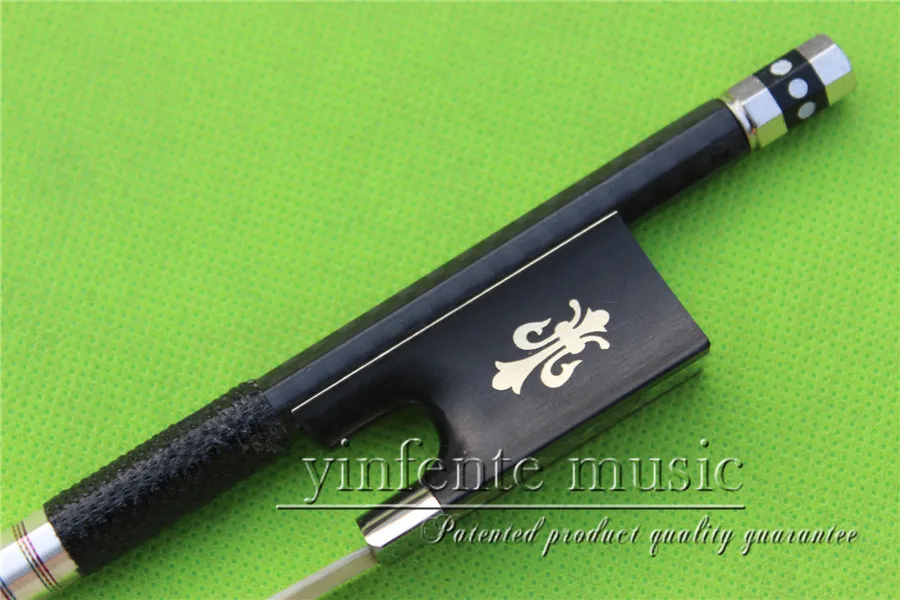 X-068 # new one  4/4 Violin Bow   Carbon Fiber Fine  Sliver String High Quality