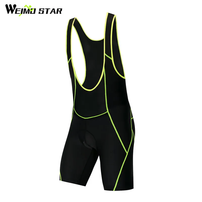 Weimostar-Culotte De ciclismo para hombre, pantalones cortos elásticos ajustados De Gel 4D para triatlón profesional, bicicleta De montaña