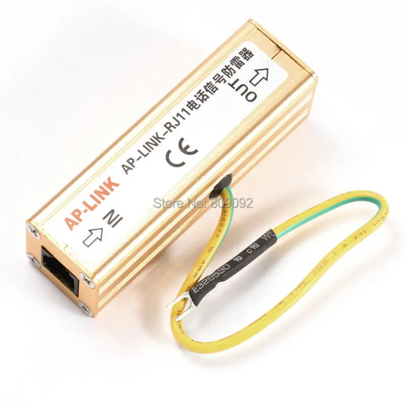 RJ11 الرعد الصاعقة الهاتف الفاكس عرام حامي البرق إشارة حماية RJ11 عرام حماية SPD