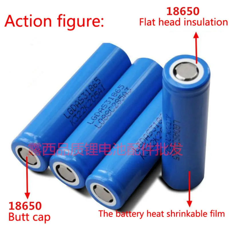 100 قطعة 18650 كتل من 18650 الفولاذ المقاوم للصدأ شقة بطارية ليثيوم الكاثود من بطارية ليثيوم الكاثود شقة غطاء البطارية الملحقات
