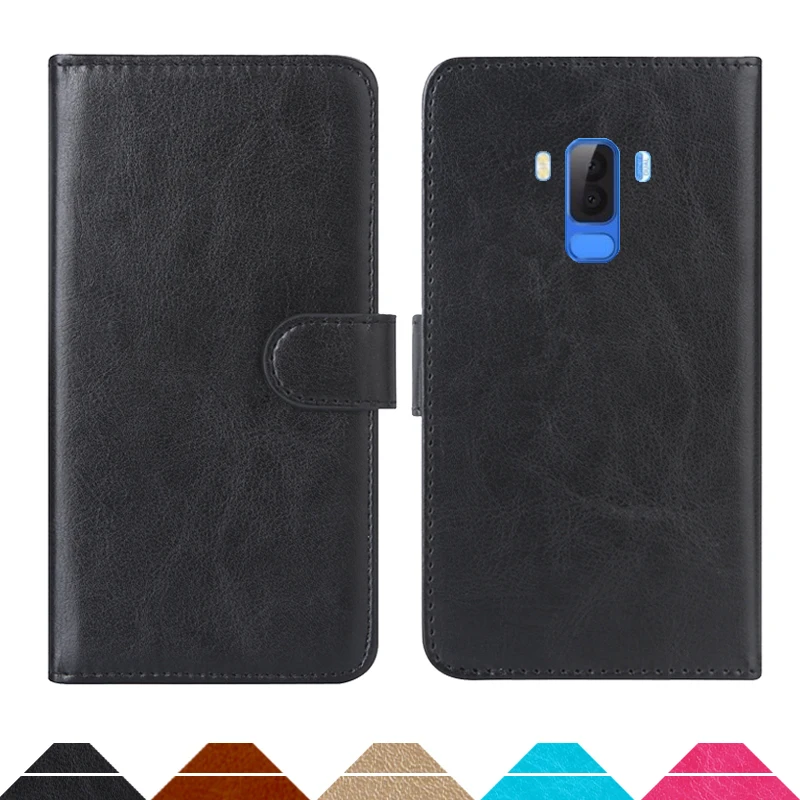 Luxury Wallet Case For Bluboo S8+ PU Leather Retro Flip Cover Magnetic Fashion Cases Strap