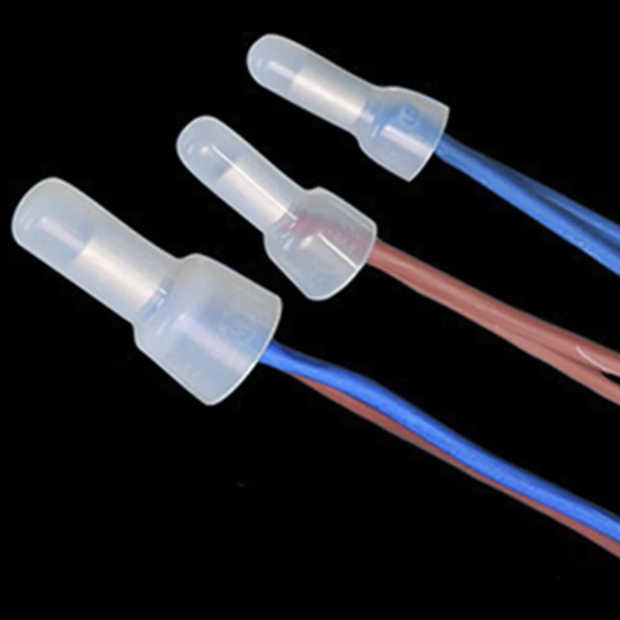 500pcs 1000pcs CE1X CE2x CE5x Splice Cold Pressing Terminal Car Speaker Tin Plating Connector Cable Lugs Electric Sertir Caps