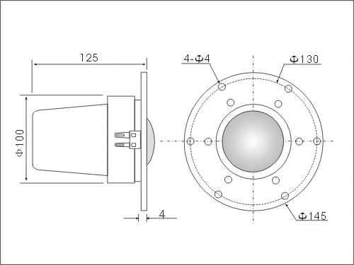 MTD-350 fever grade 5.5 inch midrange 80W 90DB.