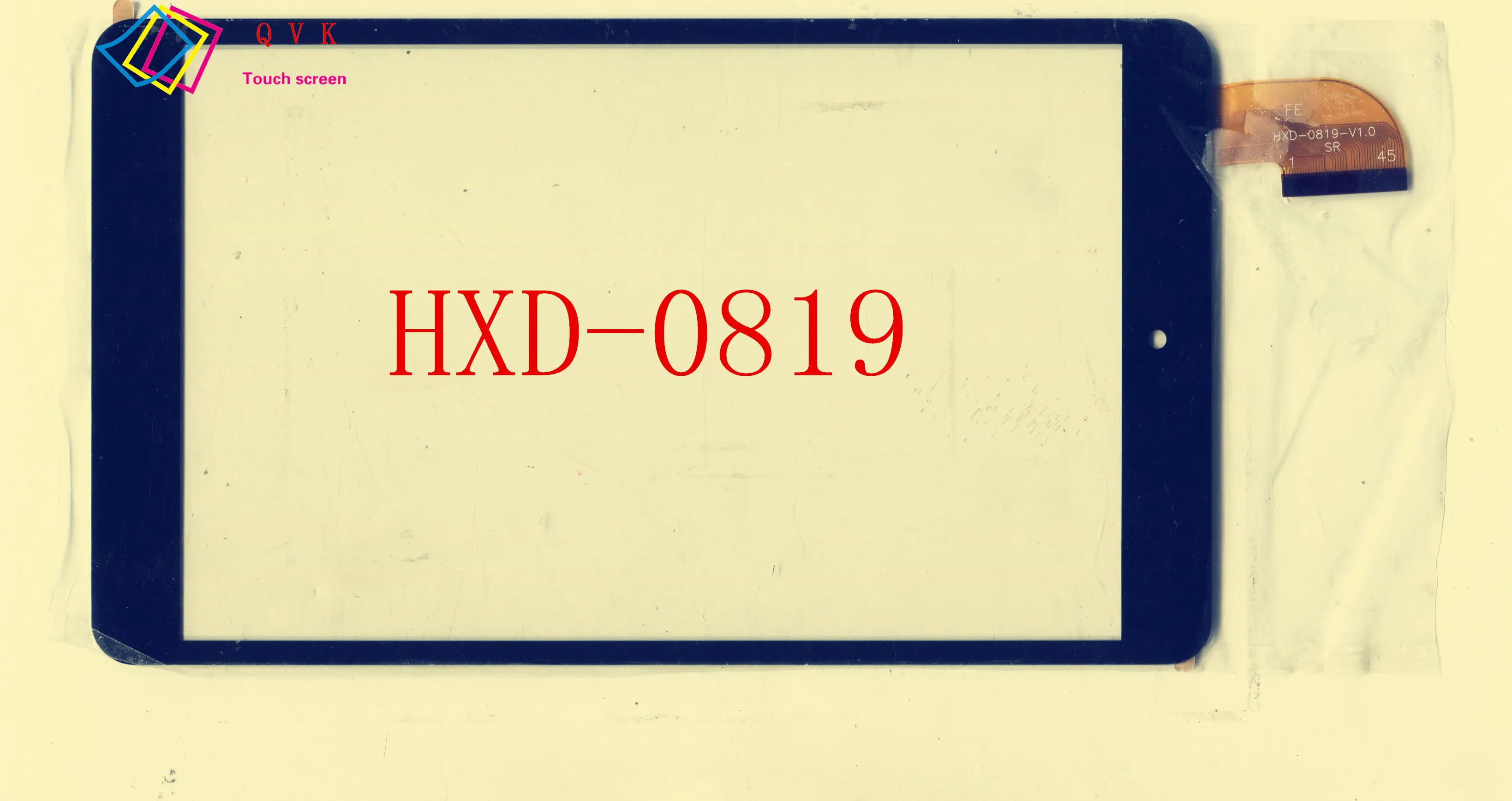 

HXD-0819-V1.0 8 дюймов планшетный ПК сенсорный экран панель дигитайзер стекло сенсор Замена