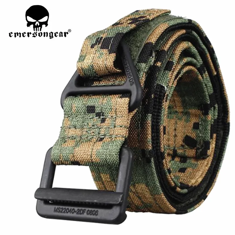 Emersongear CQB rappel Tactical Belt Men sports  canvas belt Carbine  Gun