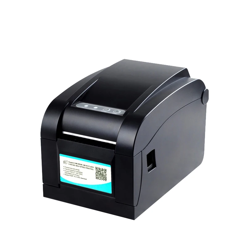 Label printer 80mm thermal barcode printer USB port laser sticker printer for POS DTP350