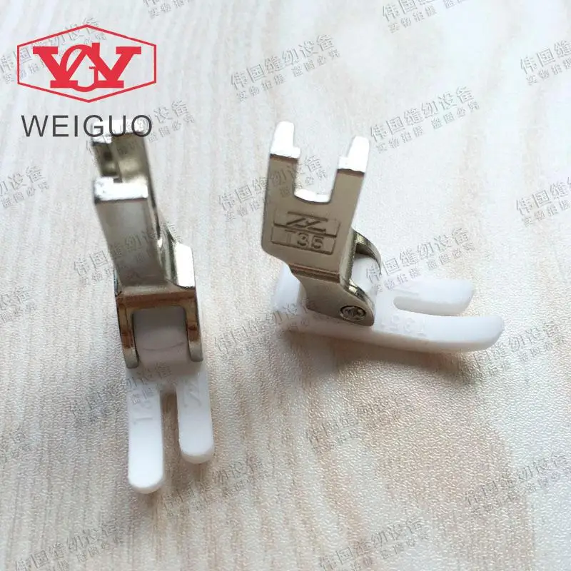 100pcs Industrial sewing machine presser foot plastic flat plate rubber T351-B Chi computer car feet