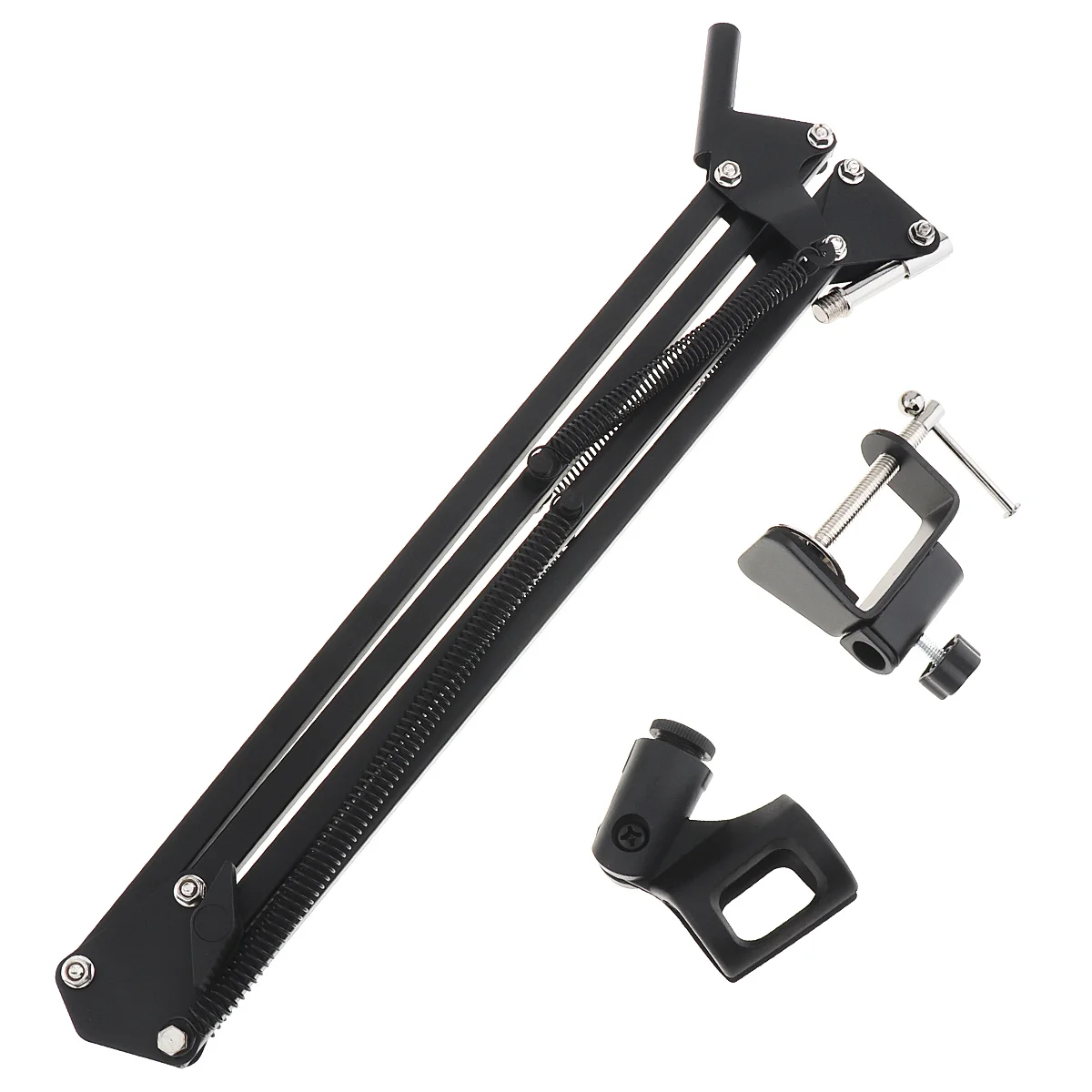 CY-35 In Metallo Regolabile 31.5 "/80 centimetri Studio di Registrazione Microfono Braccio di Supporto con Microfono Clip + Morsetto Da Tavolo