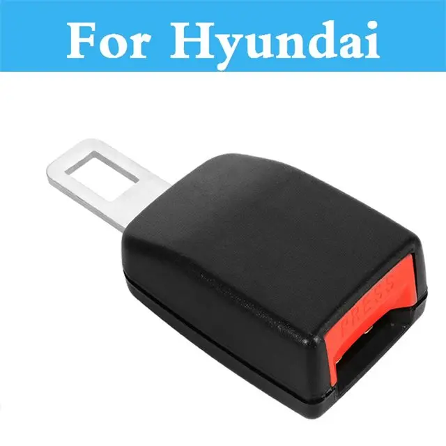 New Black Van Safety Car Buckle Seat Belt Clip Extender Extension For Hyundai Getz Grandeur I10 I20 I30 I40 Maxcruz Veracruz Xg