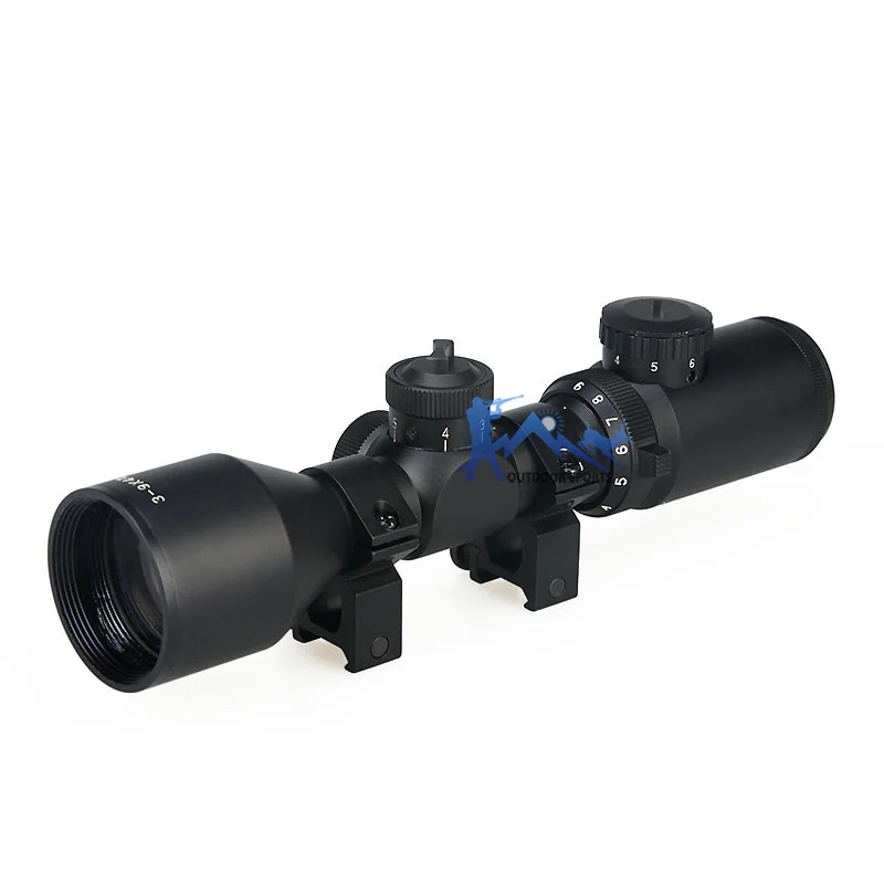 

PPT Tactical 3-9x42 Rifle Scope With Scope Mount For Hunting OS1-0274