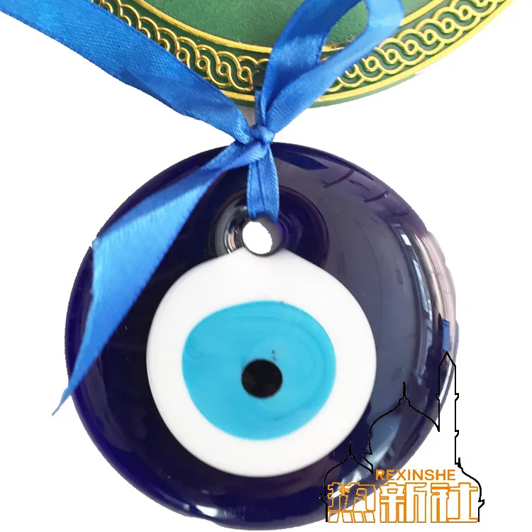 Xinjiang ethnic Muslim Koran resin circular Islamic halal restaurant decoration painting ornaments