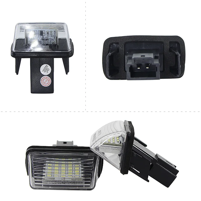 For Citroen C3/C3 II/C3 Picasso/C4 Picasso/C5 II/C6/Berlingo(B9/M49/M59) AUTO /Car Led Number License Plate lamps lights White