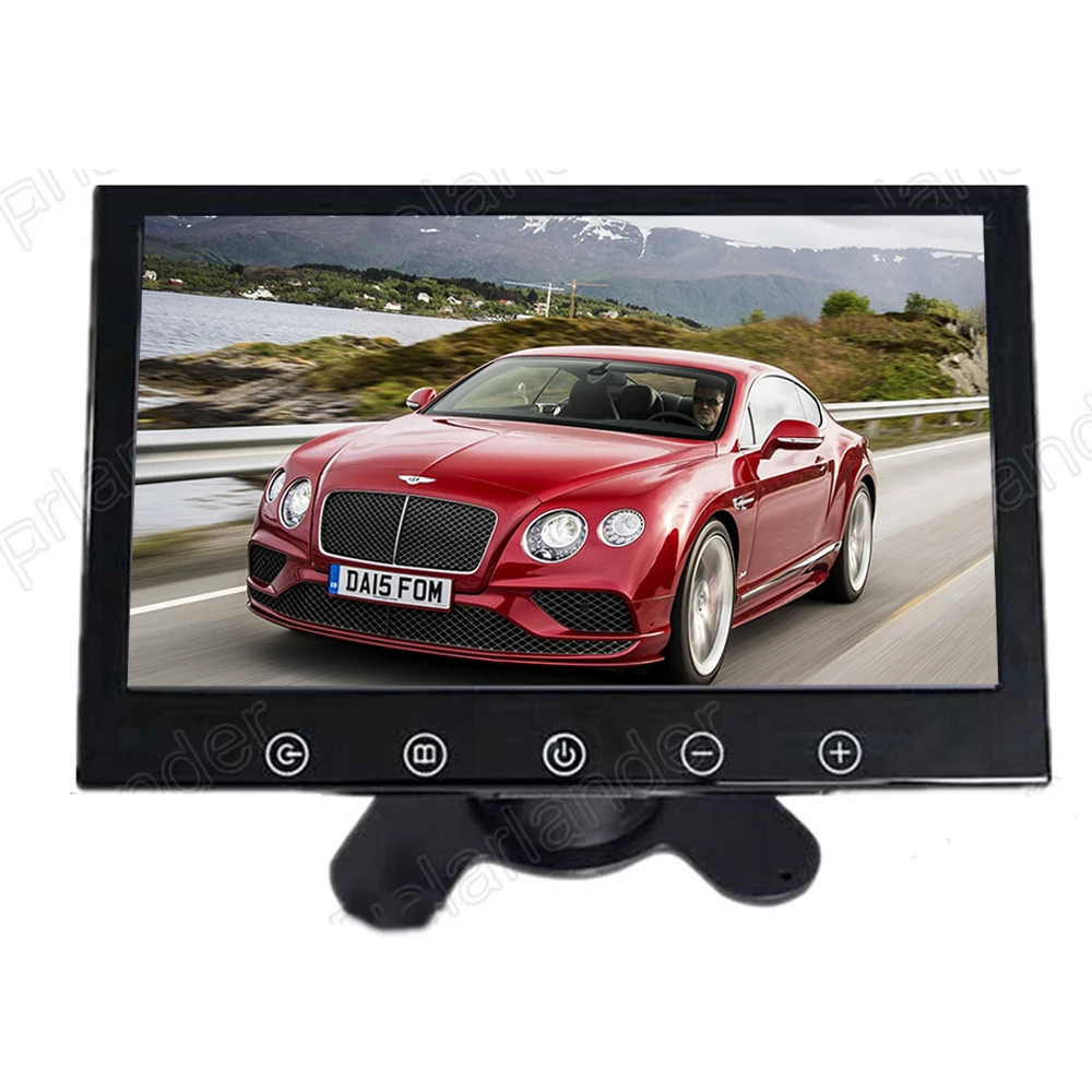 

Support two ways of video input reverse priority free shipping 9 Inch color TFT LCD Display for Rear camera DVD Car Monitor