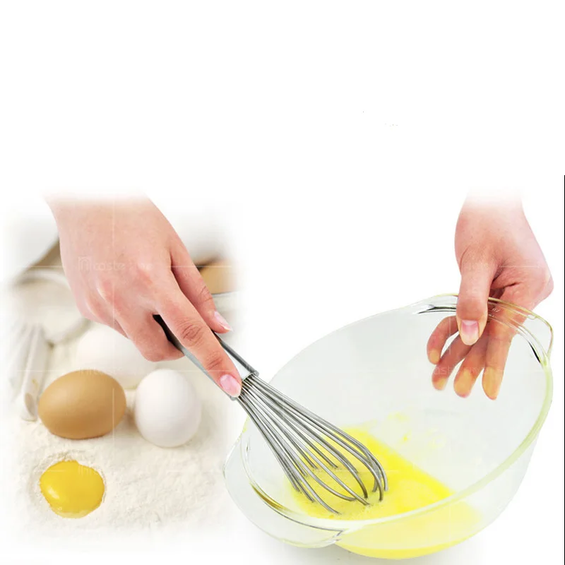 Manual Egg Beater Cream Butter Mix Tool Stainless steel Hand Whisk Mixer Milk Stronger Large Stirring Cookware Kitchen Utensils