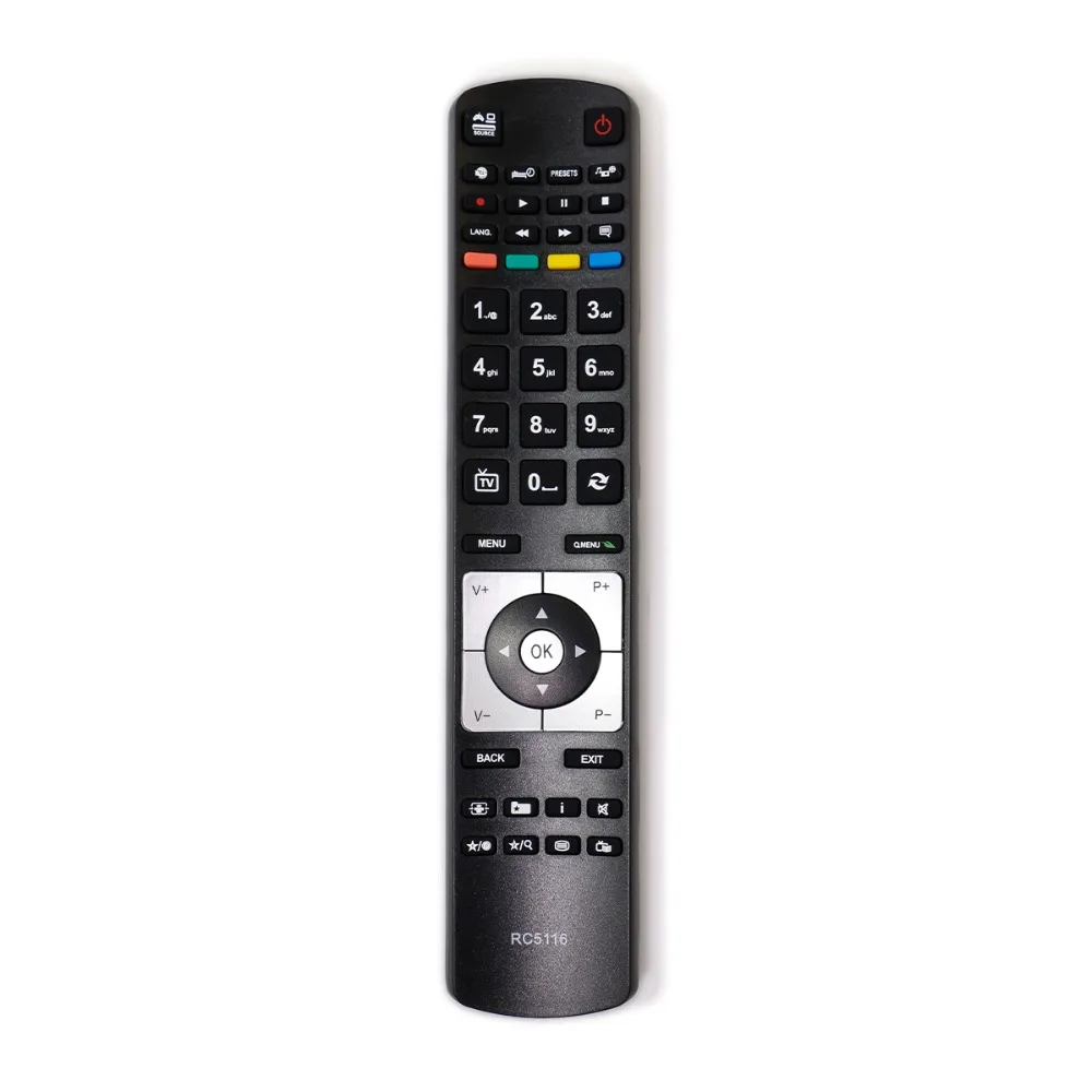 

New RC5116 Universal Remote Control fit for BUSH TV LED32127HDCNTD 32FLY168S 32FLYR125BM