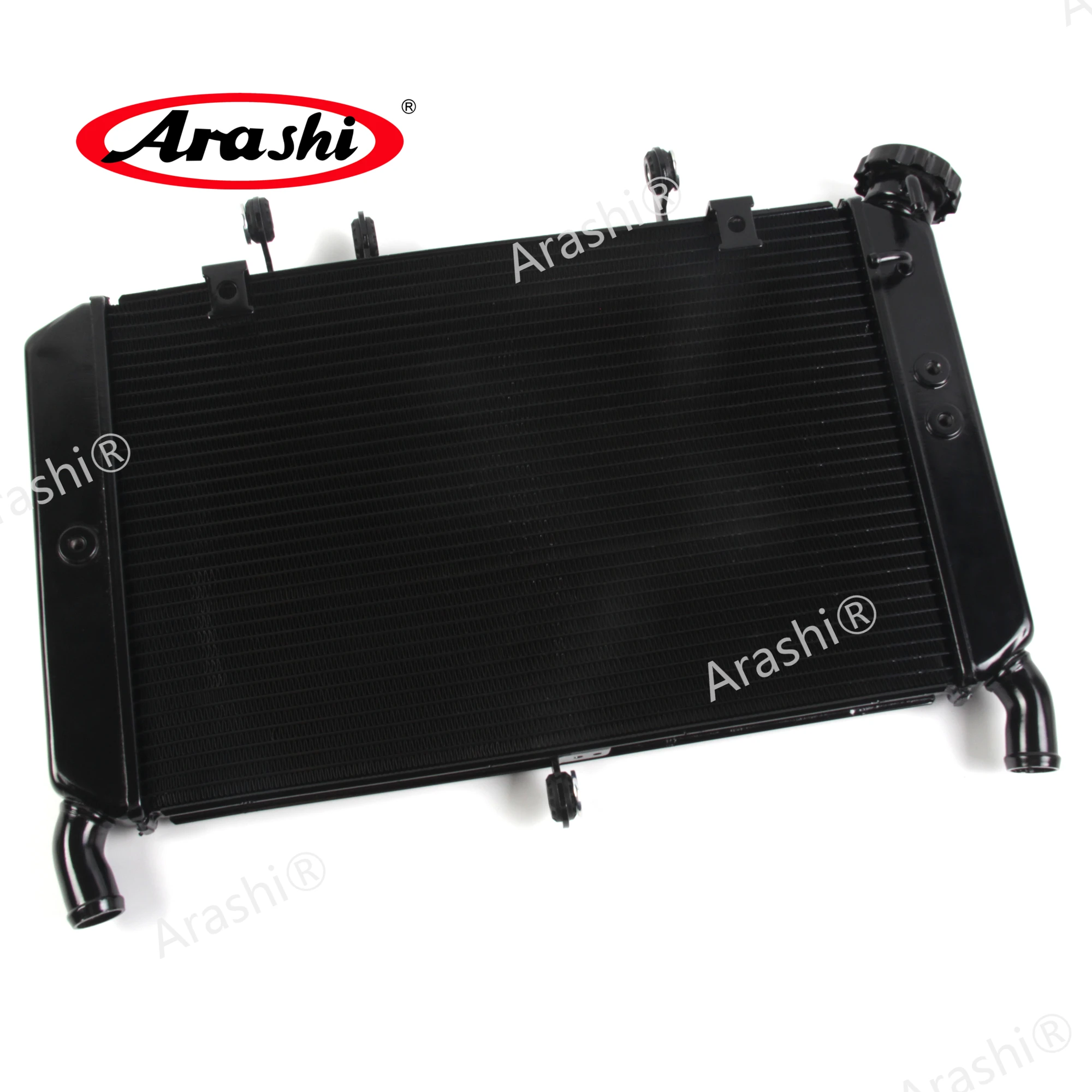 Arashi For YAMAHA MT-09 FZ09 2015 - 2017 Motorcycle Radiator Aluminum Water Cooling Cooler MT09 FZ MT 09 FZ-09 2016 Black