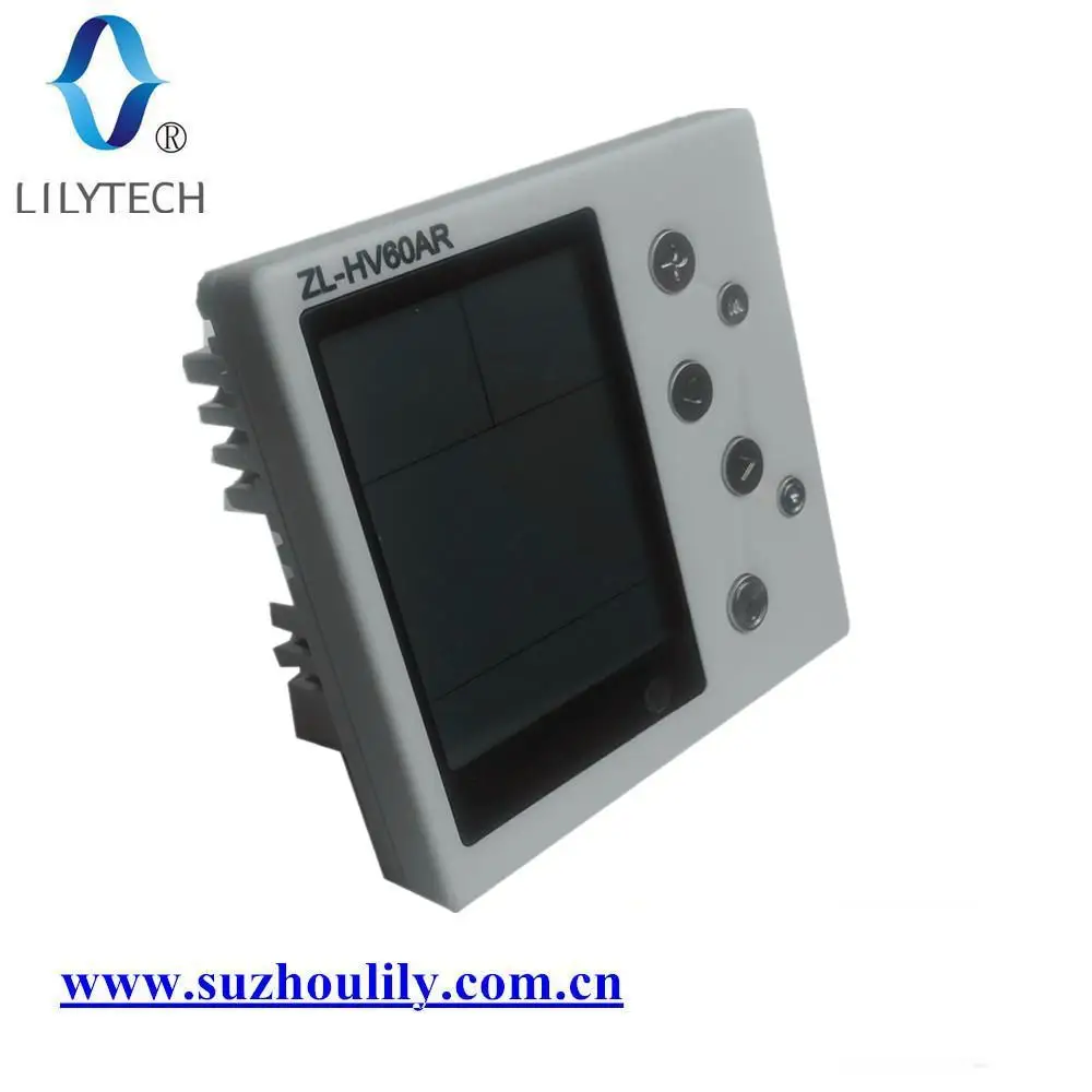 ZL-HV60AR, Modubs FCU controller, RS485 Thermostat, Modbus Thermostat, Fan Coil Unit controller, fcu thermostat rs485, Lilytech