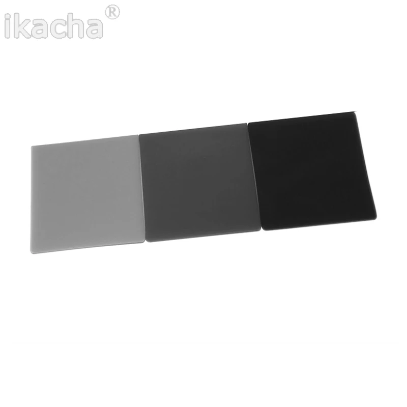 Graduated Grey Full Color Square Filter ND2 ND4 ND8 ND16 Neutral Density Filter For Cokin P Series for D5200 D5300 Camera DSLR