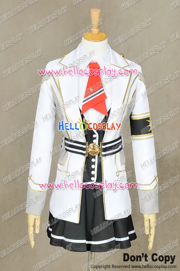 Kamigami No Asobi Ludere Deorum Cosplay Yui Kusanagi Uniform Costume H008