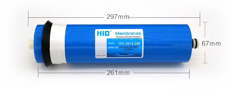 HID TFC-2812 200GPD RO membrane for 5 stage water filter purifier treatment reverse osmosis system NSF/ANSI Standard