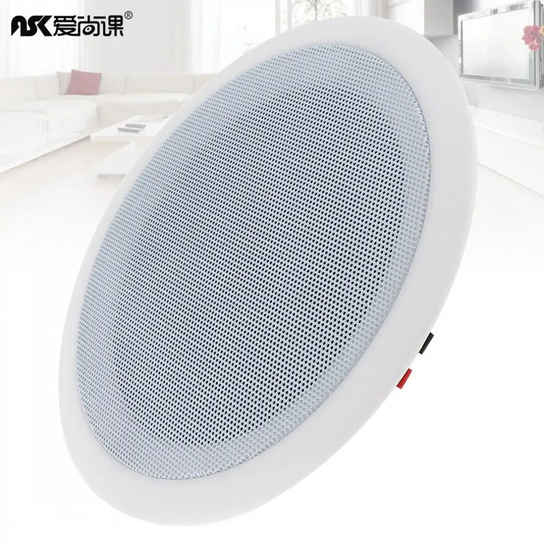 Wall-mounted Ceiling Speaker background Music System 3D stereo sound Hifi DJ Soundbar TV speakers Public Broadcast loudspeaker