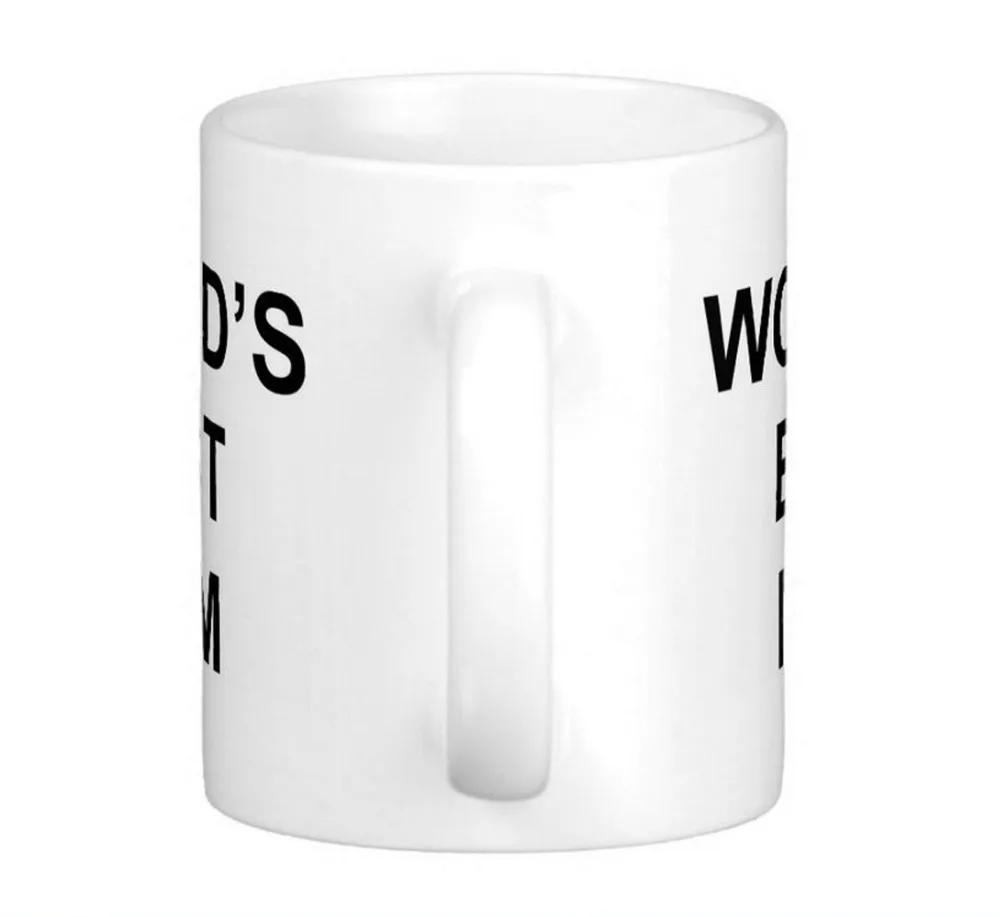 World's Best Mom Classic High Quality White Coffee Mugs Tea Mug Customize Gift By LVSURE Ceramic Mug Travel Coffee Mugs