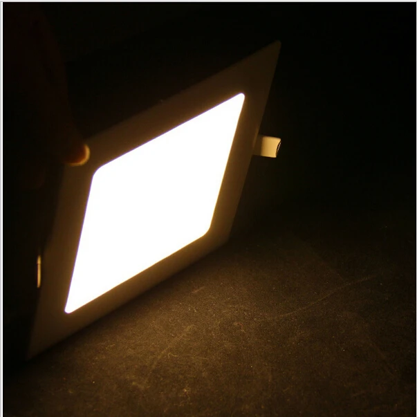 3W 4W 6W 9W 12W 15W 25W AC85~265V Cold white/warm white LED Ceiling LED Downlights Square Panel Lights Bulb SMD2835