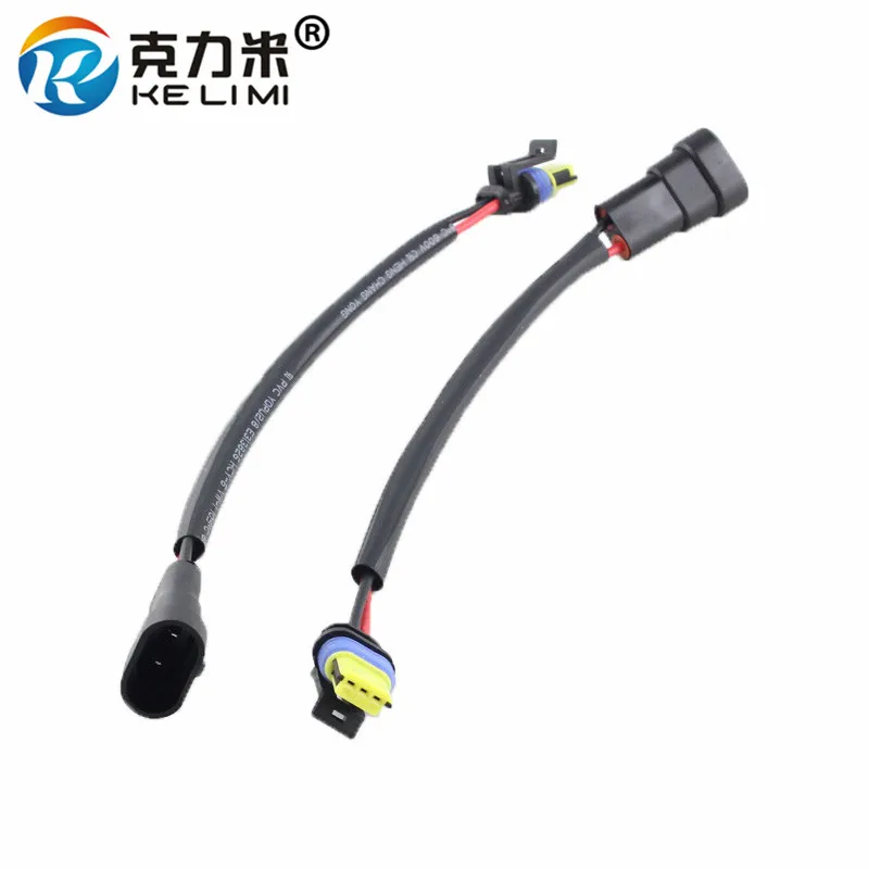 KE LI MI 1PC D1S D1R HID Ballast Power Cord Wiring Harness Connector Wire for OSRAM Ballast Cables