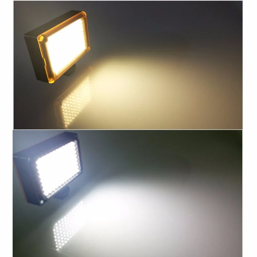 Ulanzi 96 LED Phone Video Light Photo Lighting on Camera Hot Shoe LED Lamp for iPhone Xs Max X 8 Camcorder Canon Nikon DSLR phot