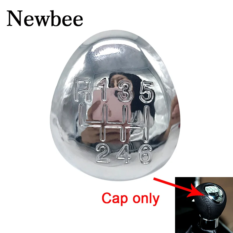 Newbee 5/6 Speed Manual Gear Stick Shift Knob Cover Cap for Mazda 3 5 6 323 323F BJ / 626 GE / Premacy CP / RX-8 SE3P / MPV LW