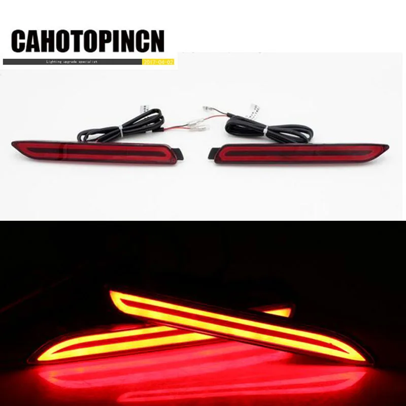 

Multi-function LED Rear Bumper Light Rear Fog Lamp Auto Bulb warning Brake Light Reflector For Toyota Camry 2009 - 2014