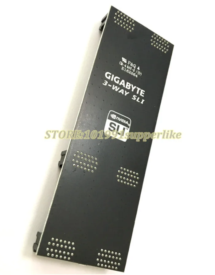 الوافدين الجدد N بطاقة SLI جسر PCI-E موصل الرسومات 2 طريقة لينة 3way 4way بطاقة الجسر الصلب للرسومات