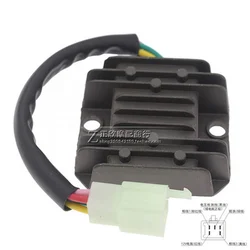 Motorcycl 5 Wires Voltage Regulator Rectifier Female Socket Connect Plug For Honda CG125 CG 125 ZJ125 ZJ 125 125cc