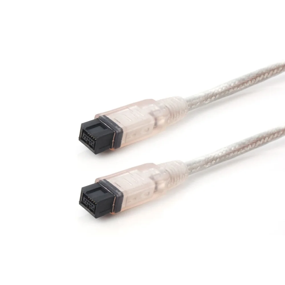 IEEE 1394 Cable Interface 9p-9p 9 pin to 9pin 800 to 800 FW800 Firewire 1.8m 3m 5m 10m 15m Double Magnetic Double Shield