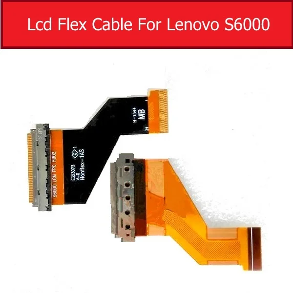 

Genuine LCD Flex Cable For Lenovo IdeaPab S6000 S6000H S6000F 10.1" LCD Display Connector Flex Cable Tablet Replacement