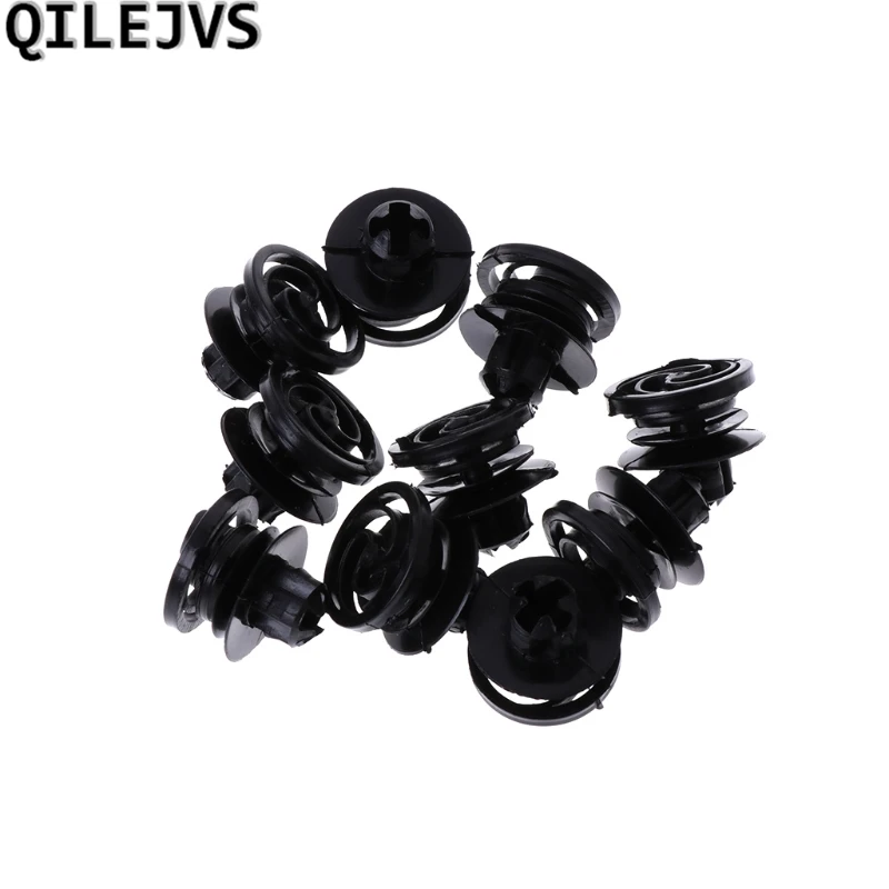 QILEJVS 10Pcs Door Trim Panel Retainer Clip Fasteners For VW Golf Jetta Mk4 Passat B5