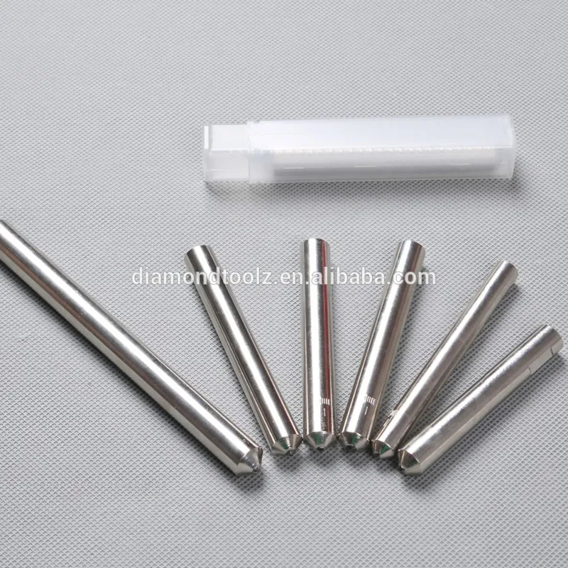 Talentool 2pcs/lot Natural Diamond  Engraver Drag Bit with 120 degree Dia 3.175mm for Engraving Metal Glass Stone Glod