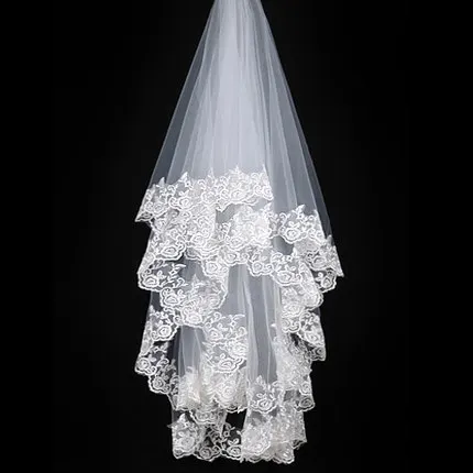 Longo 100cm, nova moda, venda especial Bridal Veil para Casamento, Bridal Veil, Gold Accessory, OV0002